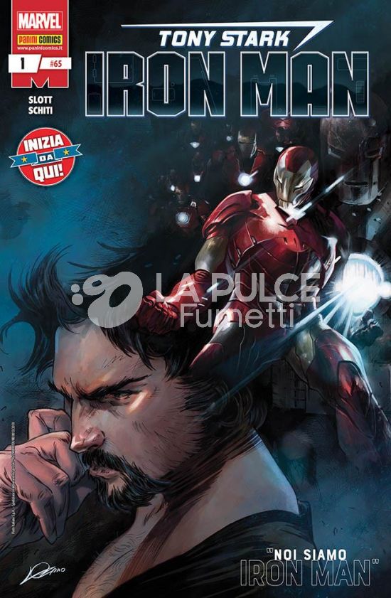 IRON MAN 65/82- TONY STARK - IRON MAN 1/18 NUOVI COMPLETA