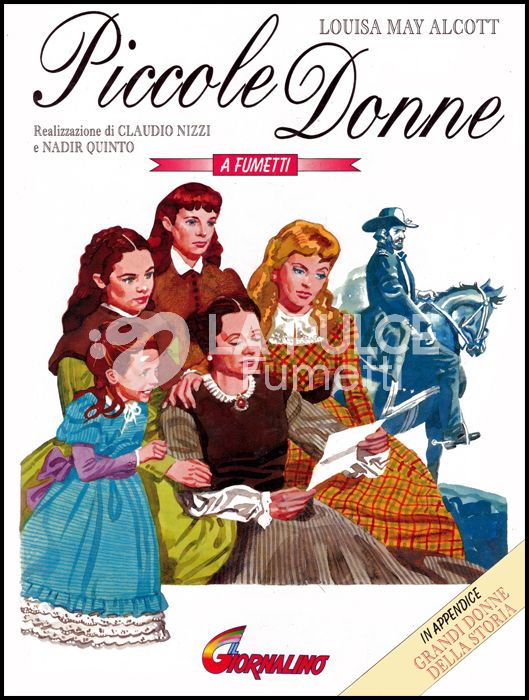 CLASSICI A FUMETTI - PICCOLE DONNE - SUPPLEMENTO A IL GIORNALINO N. 30 DEL 26-7-1995