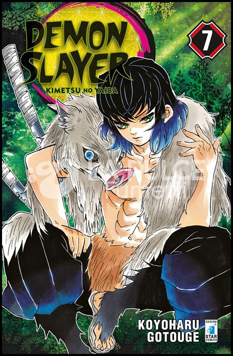 BIG # 52 - DEMON SLAYER - KIMETSU NO YAIBA 7 - no ADESIVI