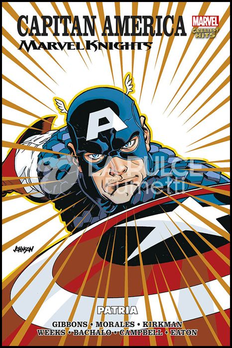 MARVEL GREATEST HITS - CAPITAN AMERICA - MARVEL KNIGHTS: PATRIA