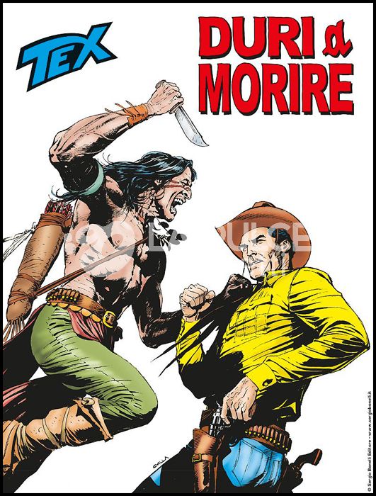 TEX GIGANTE # 713: DURI A MORIRE