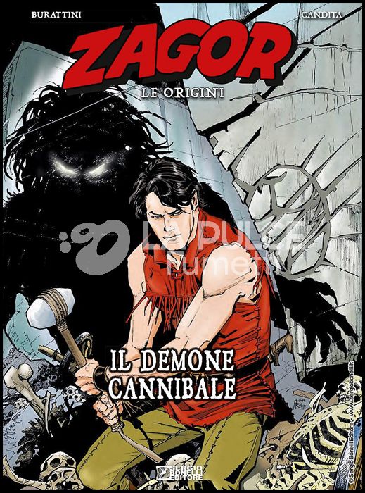 ZAGOR - LE ORIGINI #     3: IL DEMONE CANNIBALE - CARTONATO
