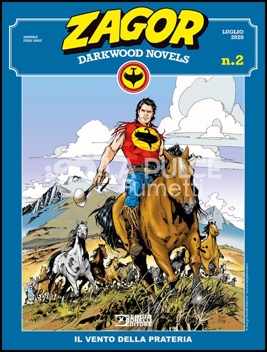 ZAGOR ALBO GIGANTE # 17 - ZAGOR DARKWOOD NOVELS 2: IL VENTO DELLA PRATERIA