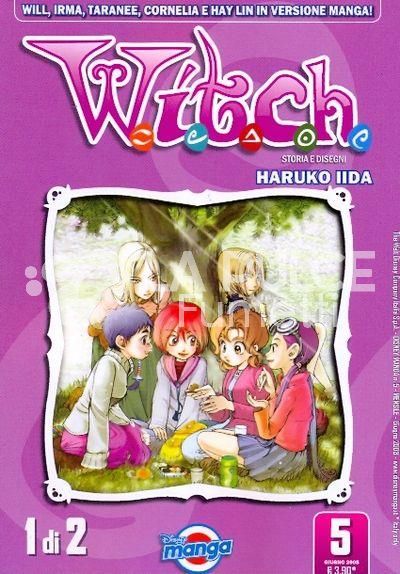 DISNEY MANGA  5/6 - WITCH  1/2 MINISERIE COMPLETA