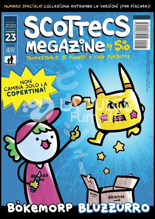 SCOTTECS MEGAZINE #    23 - BOKEMORP BLUZZURRO