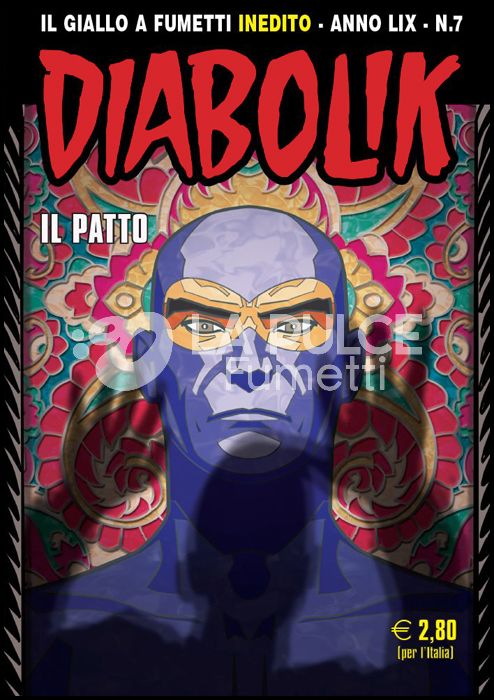 DIABOLIK ORIGINALE ANNO 59 # 7: IL PATTO