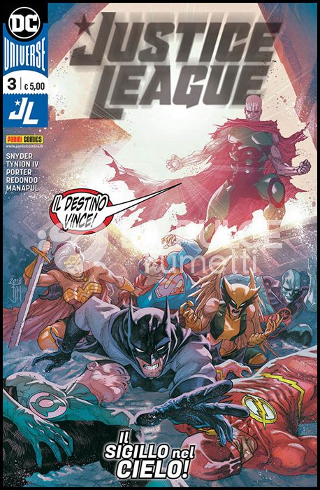 JUSTICE LEAGUE #     3
