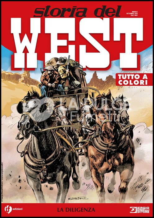 COLLANA WEST #    18 - STORIA DEL WEST 18: LA DILIGENZA