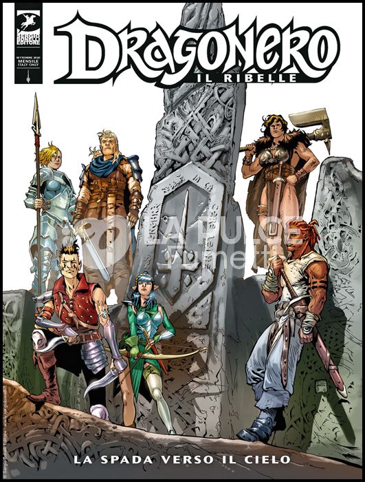 DRAGONERO #    88 - DRAGONERO IL RIBELLE 11 (DI 36): LA SPADA VERSO IL CIELO