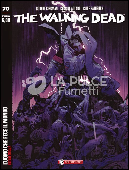 WALKING DEAD EDICOLA #    70 - VARIANT IN AETERNUM CON LOGO