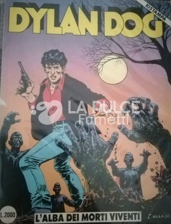 DYLAN DOG 1A RISTAMPA 1/50 TRANNE 1+11+19+24 2A RIST. E 50 ORIGINALE )