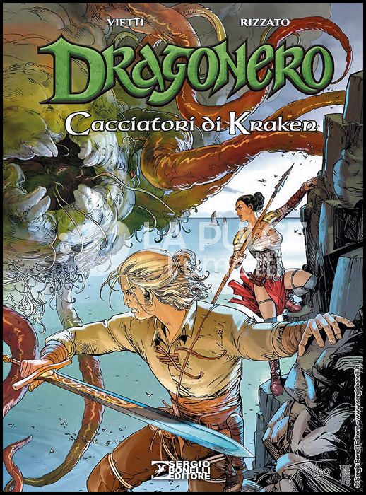 DRAGONERO: CACCIATORI DI KRAKEN - CARTONATO