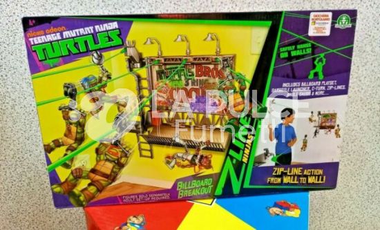 TEENAGE MUTANT NINJA TURTLES ZIP LINE + RAFFAELLO
