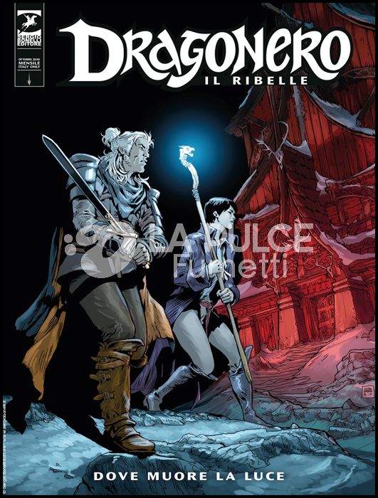 DRAGONERO # 89 - DRAGONERO IL RIBELLE 12 (DI 36): DOVE MUORE LA LUCE