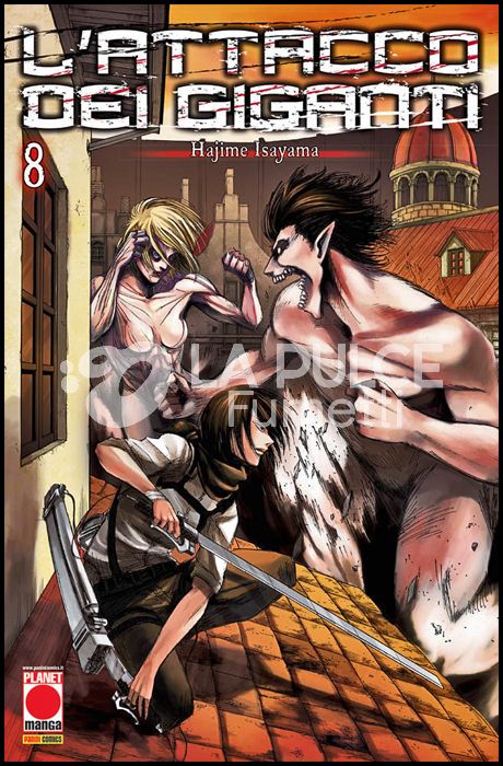 GENERATION MANGA # 8 - L'ATTACCO DEI GIGANTI 8 - 4A RISTAMPA