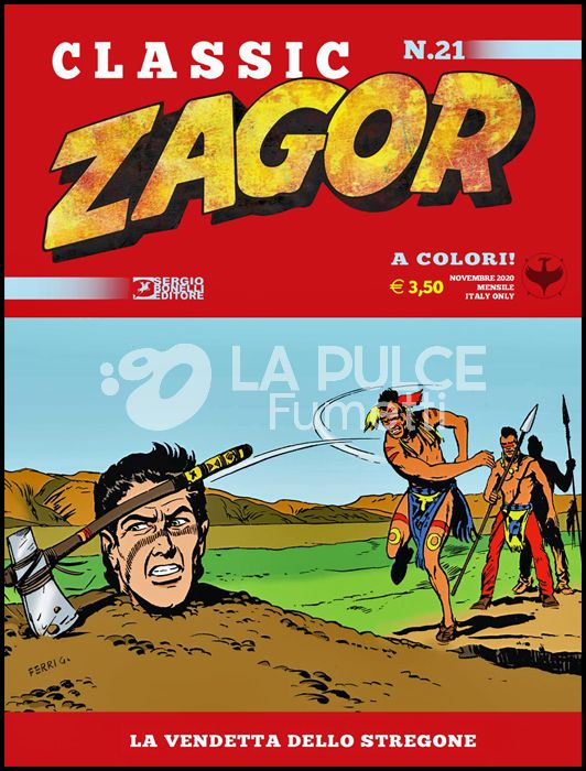 ZAGOR CLASSIC # 21: LA VENDETTA DELLO STREGONE