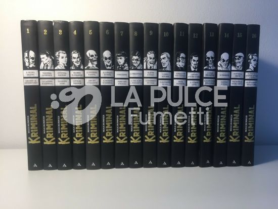 KRIMINAL 1/16 COMPLETA ( CORRISPONDONO AI PRIMI 32 NUMERI ORIGINALI )