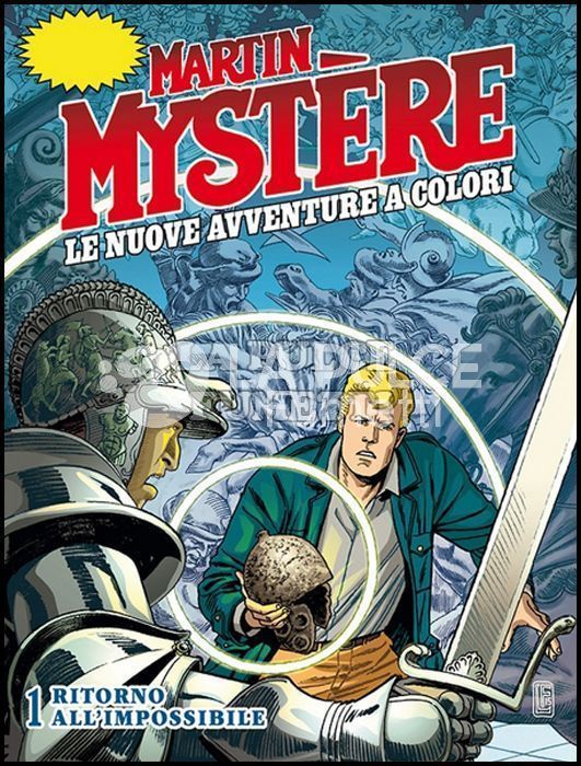 MARTIN MYSTERE GIGANTE 14/25 - LE NUOVE AVVENTURE A COLORI 1/12 NUOVI completa