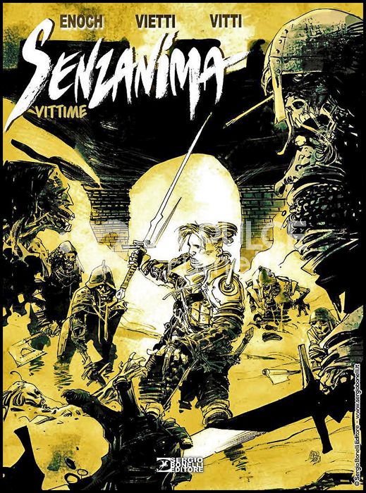 DRAGONERO - SENZANIMA #     6: VITTIME - VARIANT ESCLUSIVA MANICOMIX - CARTONATO