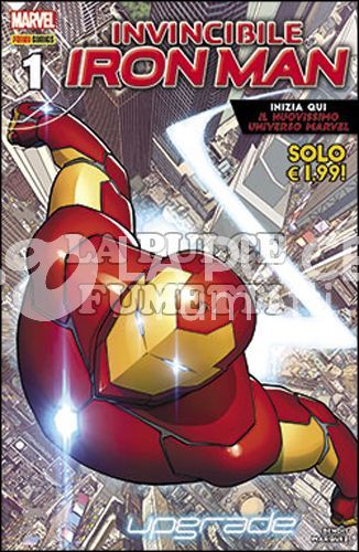 IRON MAN 37/49 INVINCIBILE IRON MAN 1/13 MINISERIE COMPLETA NO POSTER N 1