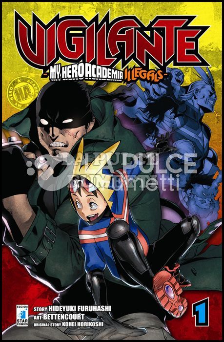 KAPPA EXTRA - VIGILANTE - MY HERO ACADEMIA ILLEGALS 1/15 COMPLETA NUOVI