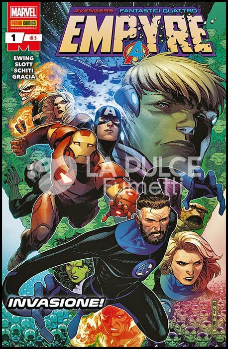 MARVEL MINISERIE 235/240- EMPYRE 1/5 COMPLETA NUOVI+ LA STARDA VERO EMPYRE