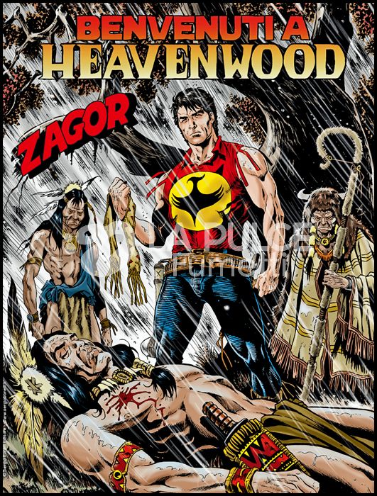 ZENITH # 716 - ZAGOR 665: BENVENUTI A HEAVENWOOD