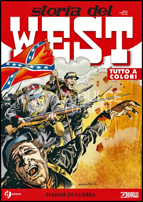 COLLANA WEST #    22 - STORIA DEL WEST 22: FIAMME DI GUERRA