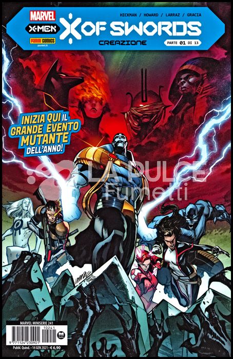 MARVEL MINISERIE # 241 - X OF SWORDS: CREAZIONE - X OF SWORDS CAPITOLO 1 (DI 13)