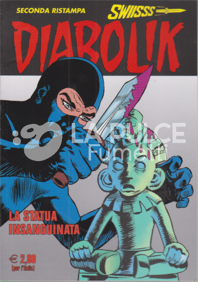 DIABOLIK SWIISSS # 317: LA STATUA INSANGUINATA