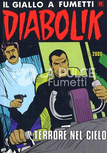 DIABOLIK RISTAMPA # 358: TERRORE NEL CIELO