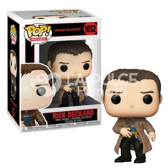 BLADE RUNNER: RICK DECKARD - VINYL FIGURE # 1032- POP FUNKO MOVIES