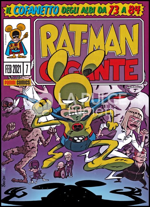 RAT-MAN GIGANTE COFANETTO VUOTO # 7 - RAT-MAN GIGANTE 73/84