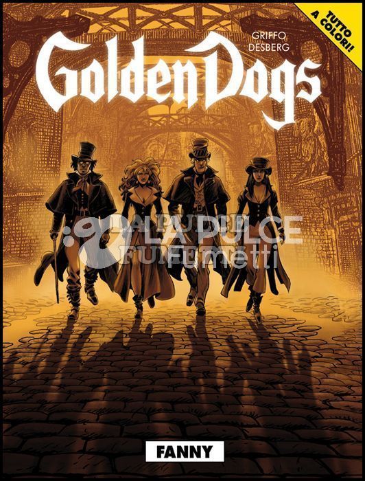COSMO SERIE GIALLA- GOLDEN DOGS 1/2 COMPLETA NUOVI