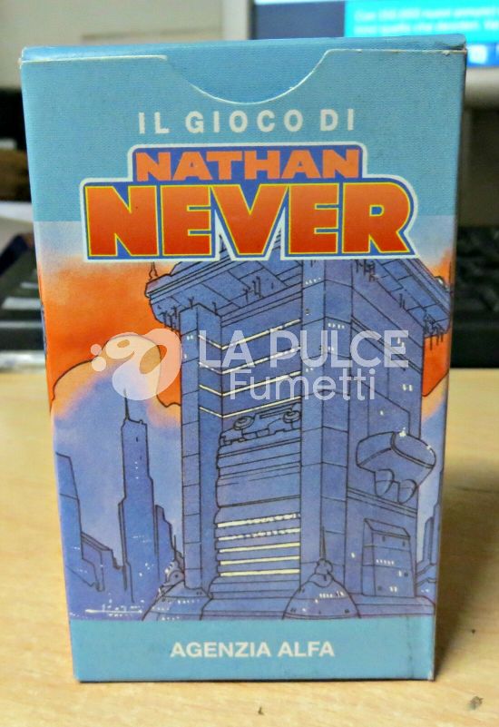 NATHAN NEVER IL GIOCO DI CARTE MAZZO AGENZIA ALFA