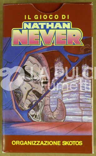 NATHAN NEVER IL GIOCO DI CARTE MAZZO ORGANIZZAZIONE SKOTOS
