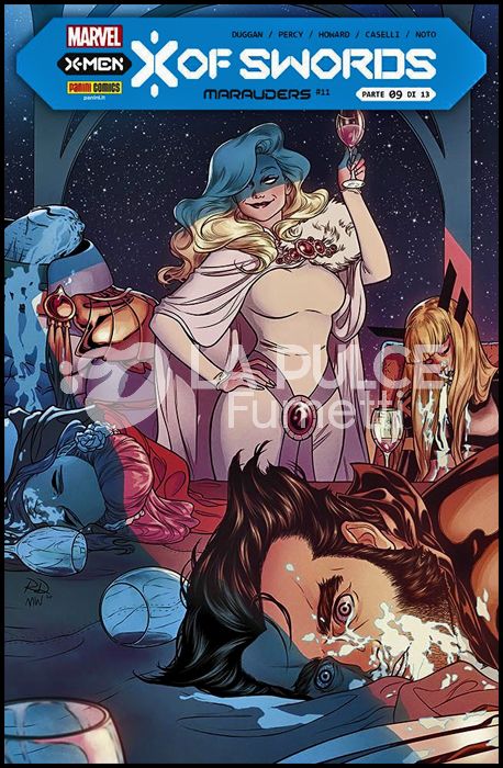 MARAUDERS # 11 - X OF SWORDS CAPITOLO 9 (DI 13)