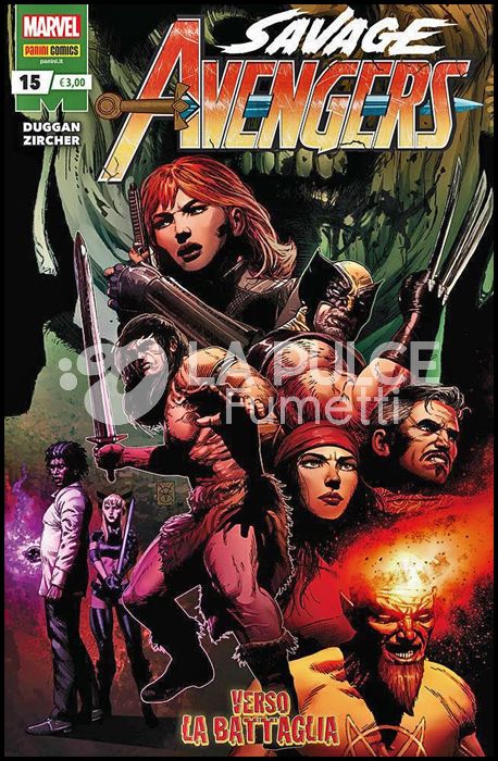 SAVAGE AVENGERS # 15