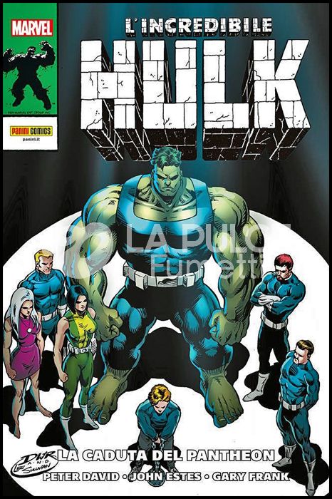 EROI D'AUTORE VINTAGE - L'INCREDIBILE HULK - PETER DAVID # 11: LA CADUTA DEL PANTHEON - CARTONATO