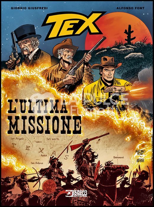 TEX STELLA D'ORO # 32 - TEX D'AUTORE ROMANZI A FUMETTI 12: L'ULTIMA MISSIONE