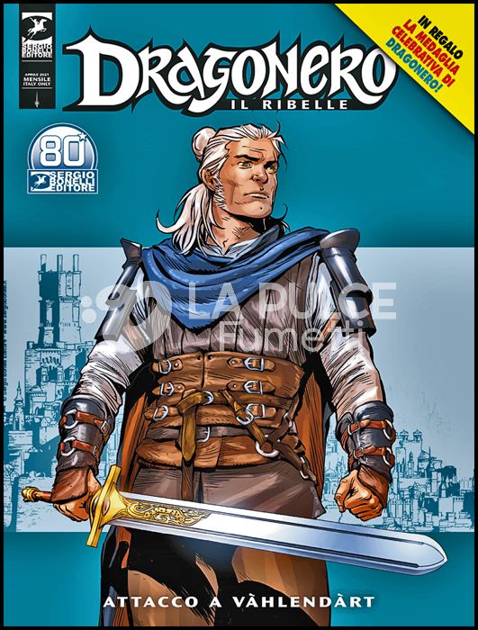 DRAGONERO # 95 - DRAGONERO IL RIBELLE 18 (DI 36): ATTACCO A VAHLENDART + MEDAGLIA DRAGONERO