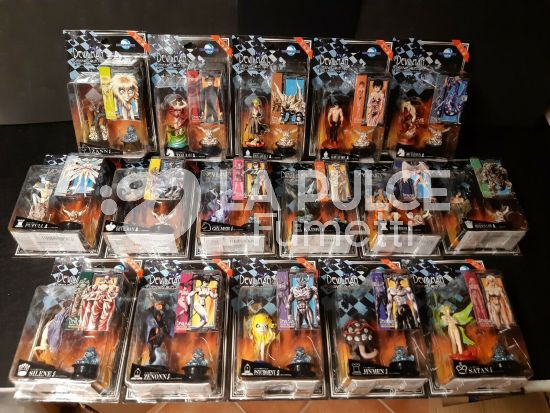 DEVILMAN CHESS CHECKMATE COLLECTION Nr. 16 PEZZI COMPLETA SCACCHIERA NUOVI