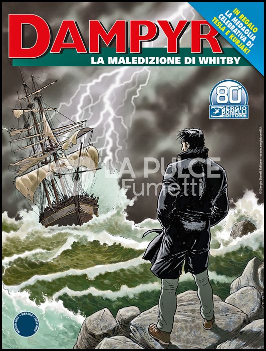 DAMPYR # 254: LA MALEDIZIONE DI WHITBY + MEDAGLIA TESLA E KURJAK