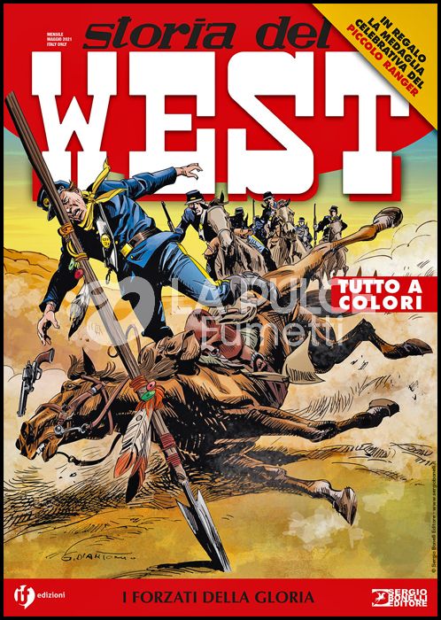 COLLANA WEST # 26 - STORIA DEL WEST 26: I FORZATI DELLA GLORIA - NO MEDAGLIA PICCOLO RANGER