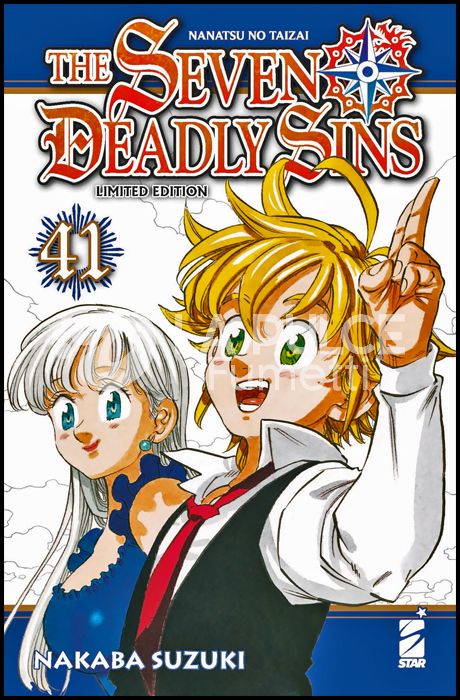 STARDUST # 99 - THE SEVEN DEADLY SINS 41 - LIMITED EDITION + STICKERS - MINI ARTBOOK - POSTCARD