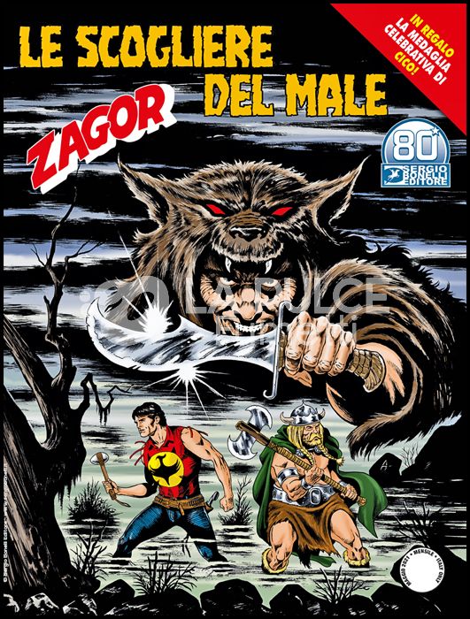 ZENITH # 721 - ZAGOR 670: LE SCOGLIERE DEL MALE + MEDAGLIA CICO