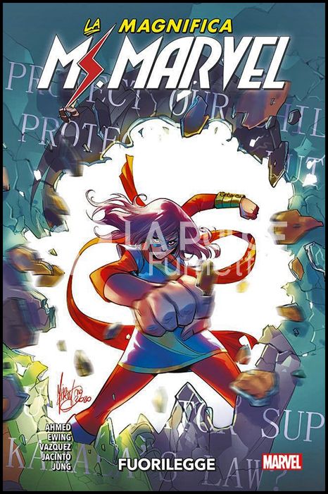 MARVEL COLLECTION INEDITO - LA MAGNIFICA MS. MARVEL #     3: FUORILEGGE