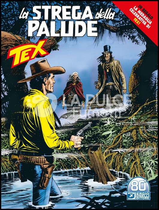 TEX GIGANTE #   727: LA STREGA DELLA PALUDE - MEDAGLIA TEX
