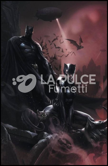 BATMAN/CATWOMAN # 1 - VARIANT METAL - BLACK LABEL