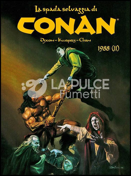 LA SPADA SELVAGGIA DI CONAN CARTONATO # 26 - 1988 PARTE 2